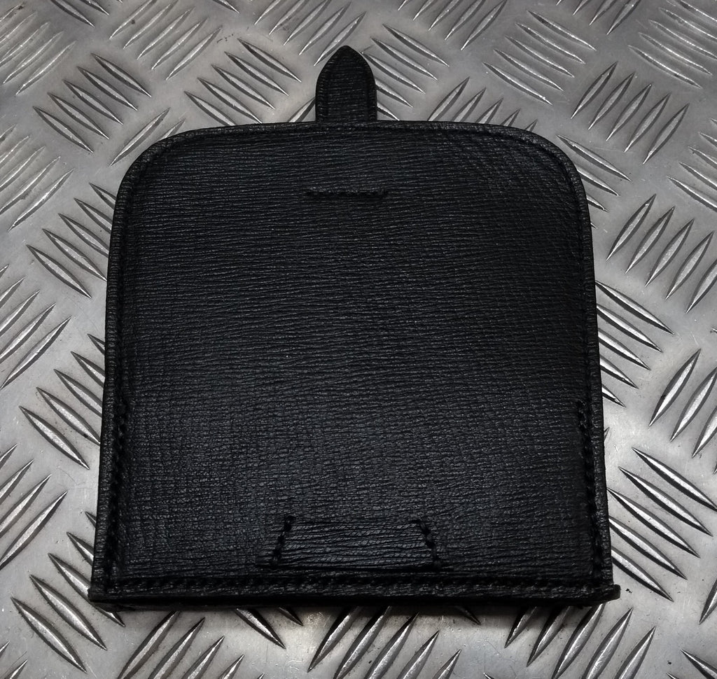 Cross Belt Pouch Subdued Grain Leather Black & Bands Issue No Fixings