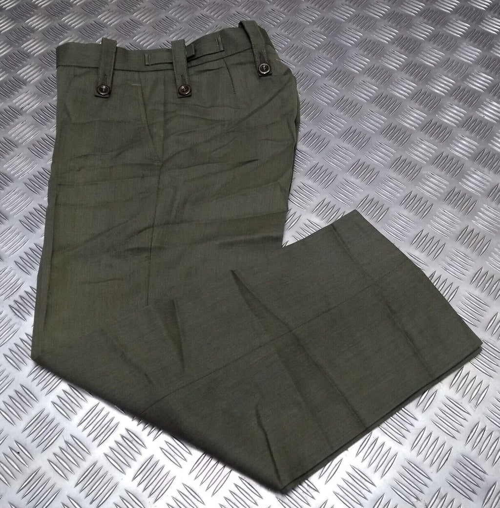 RM Royal Marines Lovat Green Barrack Dress Lightweight Trousers All Sizes- NEW