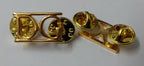 Genuine British Army Issue DG Dragoon Guards Shoulder Title Badges 1 Pair - NEW
