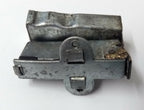 Genuine Vintage Issue Spur Box Housing Not Plated For Restoration 1Pair