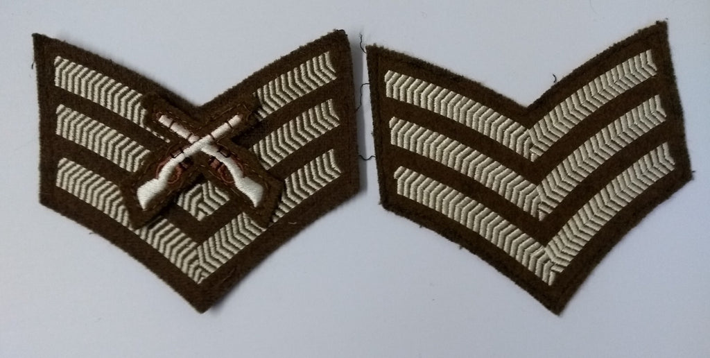 FAD Chevron Patches 3 Bar with Skills Badge For No2 Dress Jakcets
