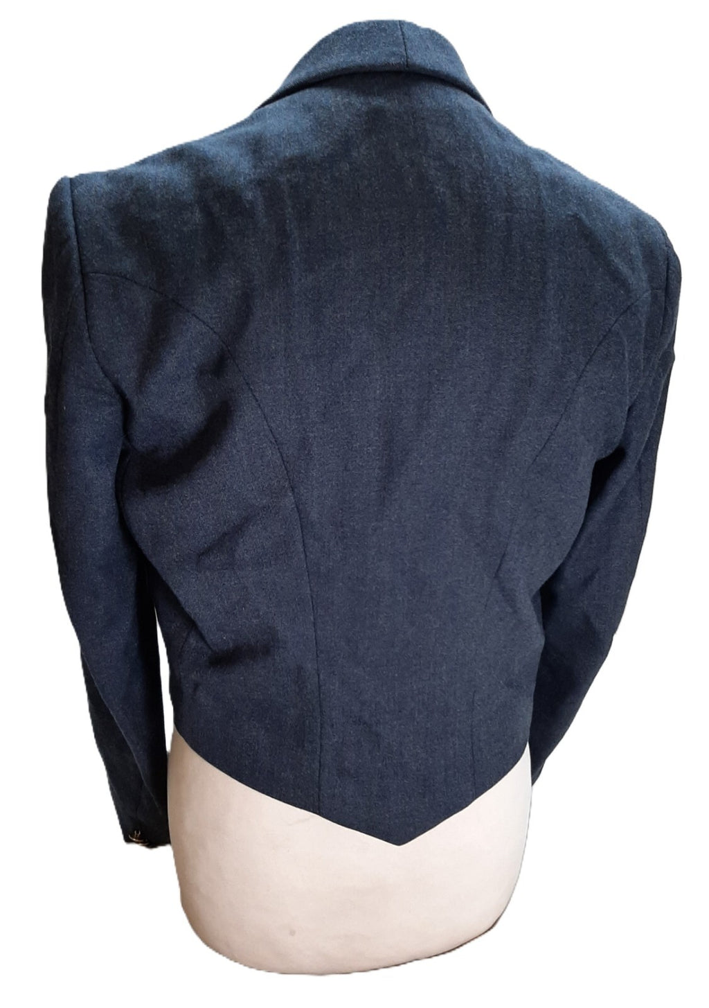RAF Royal Air Force No5 Mess Jacket Airforce Blue Grey Colour Badges Present Fully Buttoned