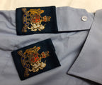 RAF Royal Air Force Airforce Shirt Slides / Sliders Shoulder Epaulettes (WO) 1 Pair