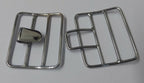 Genuine British Issue Chrome Ceremonial Sash Cage Buckle Set