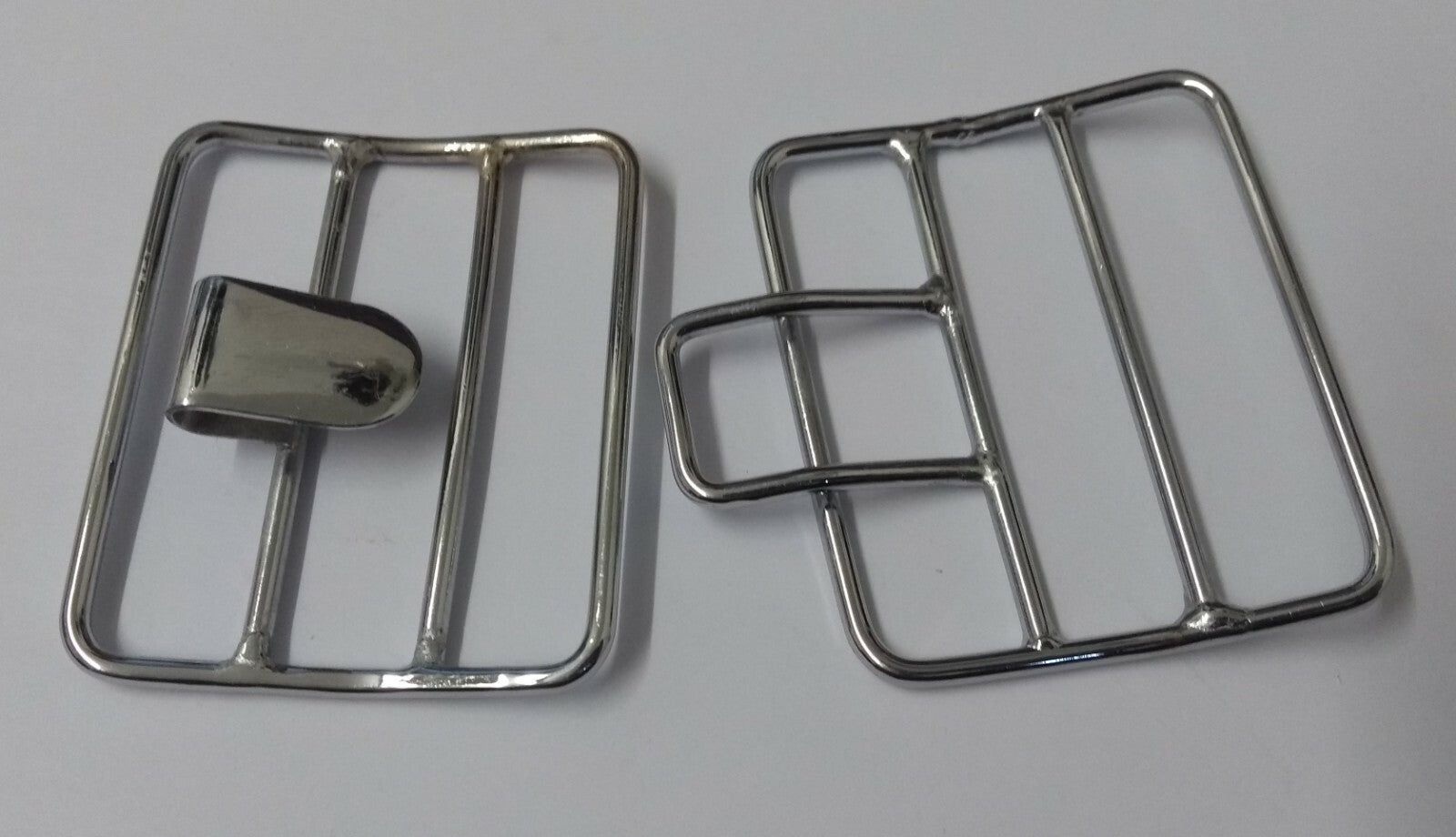 Genuine British Issue Chrome Ceremonial Sash Cage Buckle Set