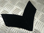 Mess Dress Chevrons Silver Braid On Black