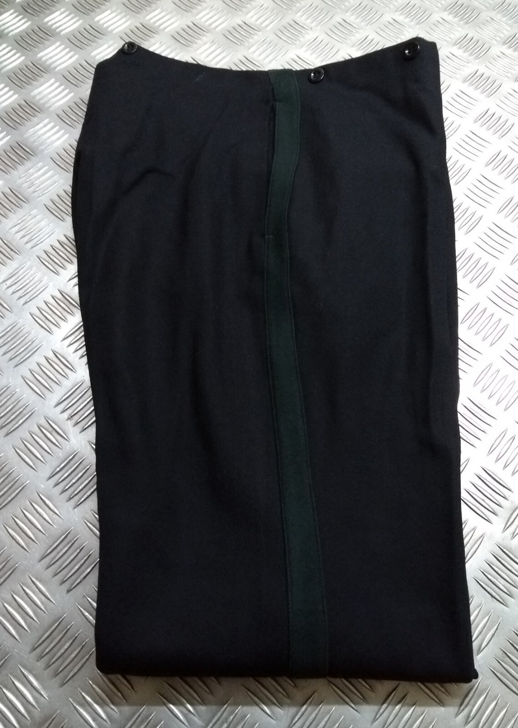 No1 Mess Trousers British Army Dress With Infantry / Rifles Green Stripes W34"