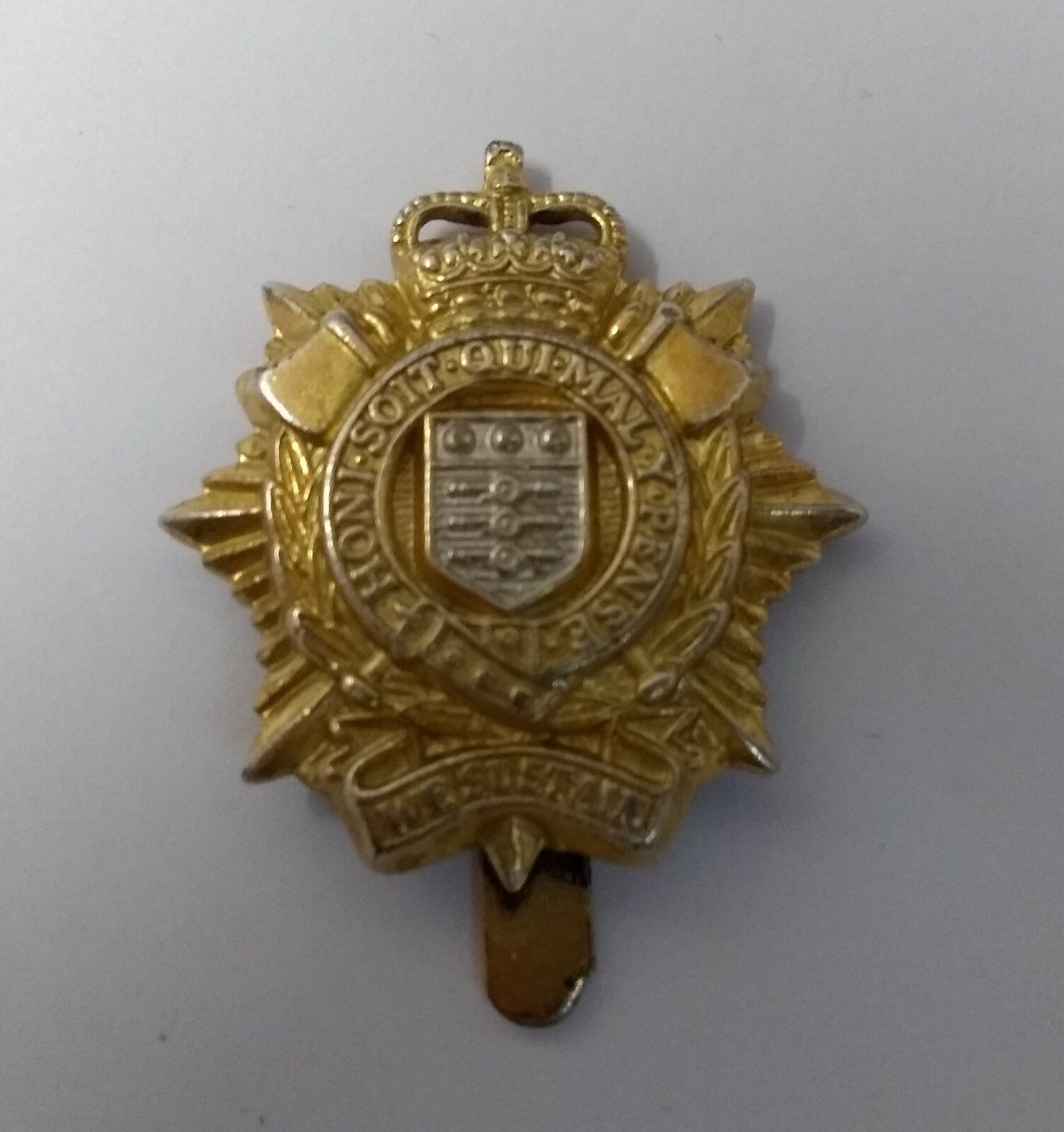 British Army Royal Logistic Corps Other Ranks Dress Hat Badge RLC