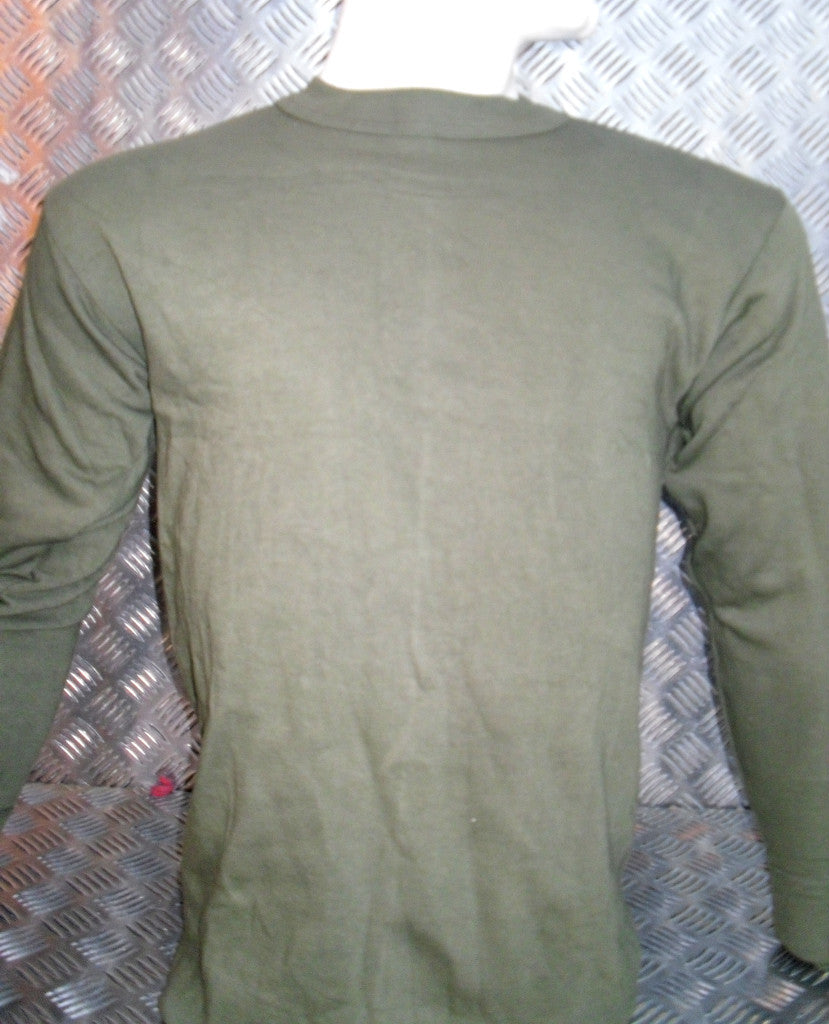 Genuine German Army, Green Thermal Top / Jumper. Size Large - NEW