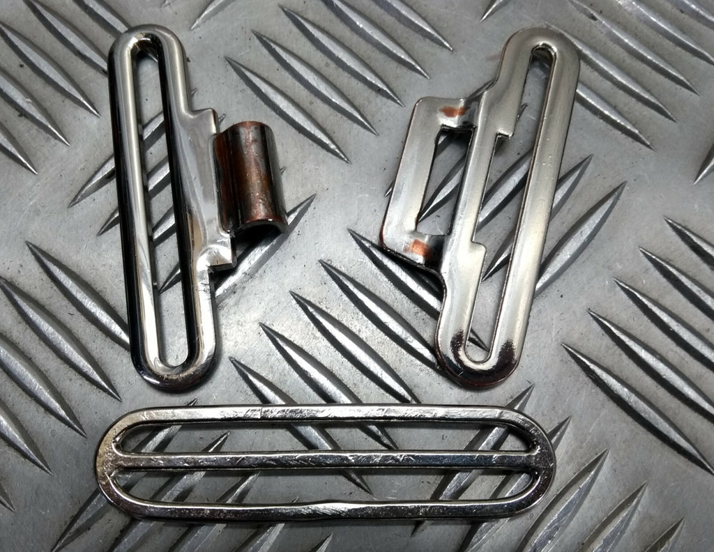 Genuine British Pistol Belt / Stable Replacement Belt Buckle Set AWD1