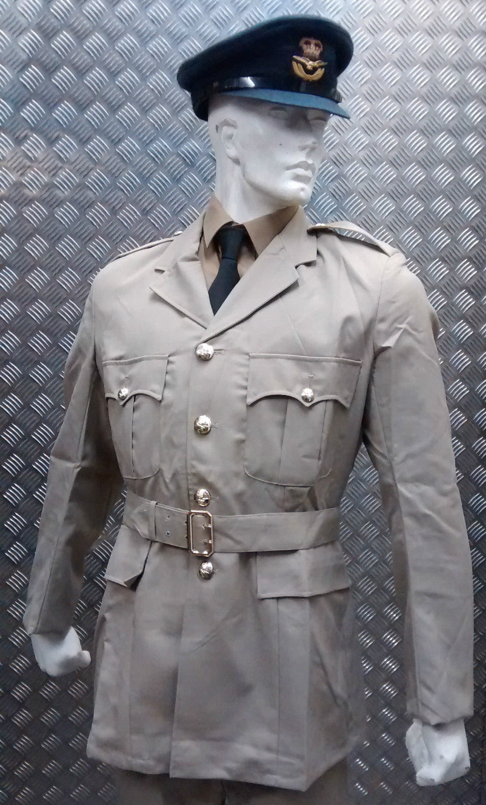 RAF No6 Jacket Dress Royal Air Force Safari Type Warm and Temperate Weather No Buttons