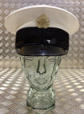 RAF Royal Air Force Cap White Top NCO / SNCO Ranks Dress Hat NCO's - Assorted Sizes