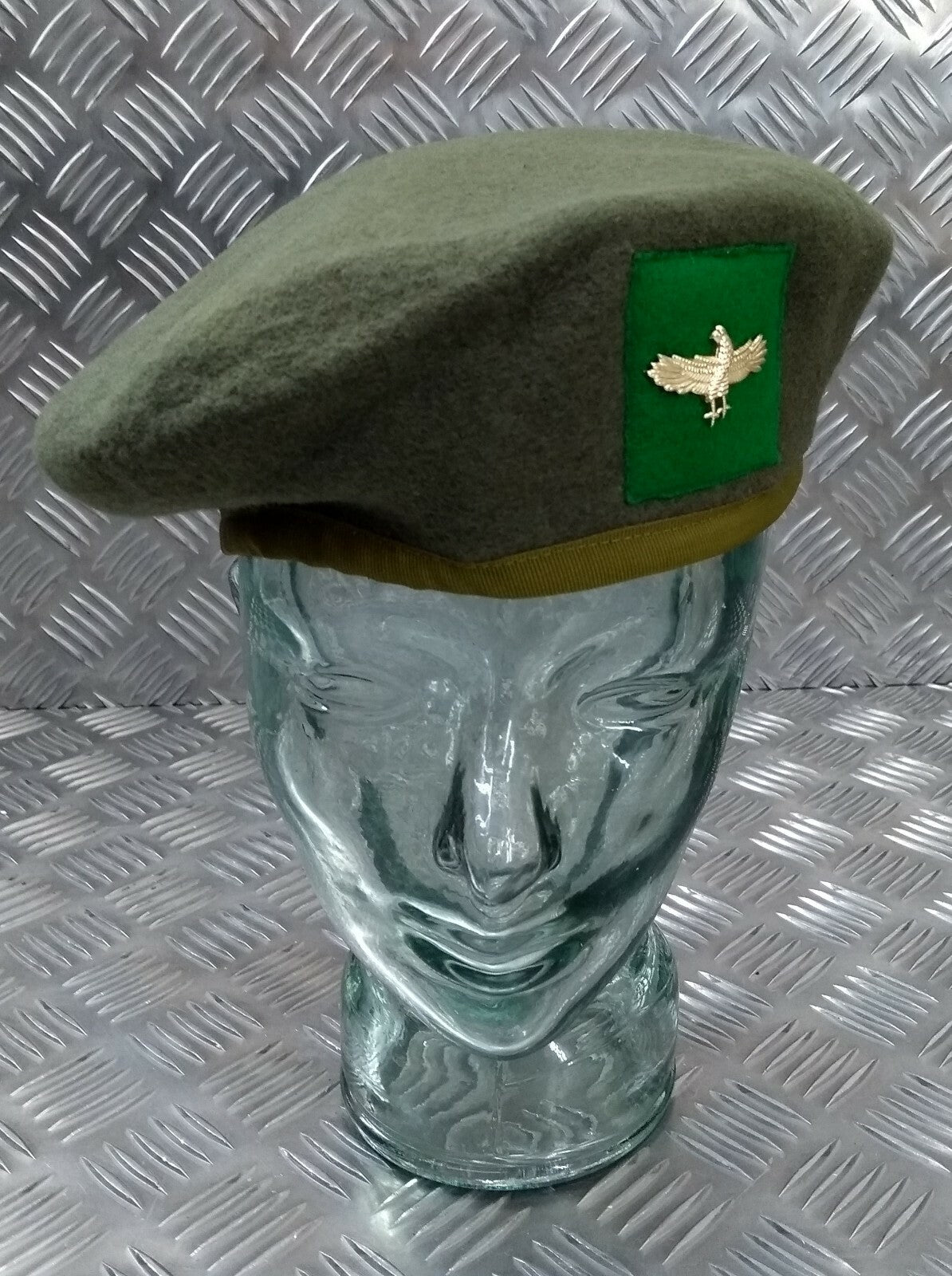 Wool Beret H&S & Small Eagle Badge Size 60cm New