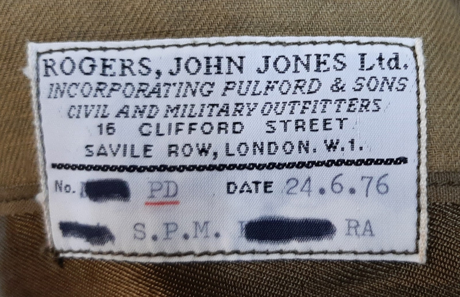 Vintage No2 Jacket British Royal RA 1970s Pattern Fancy Dress