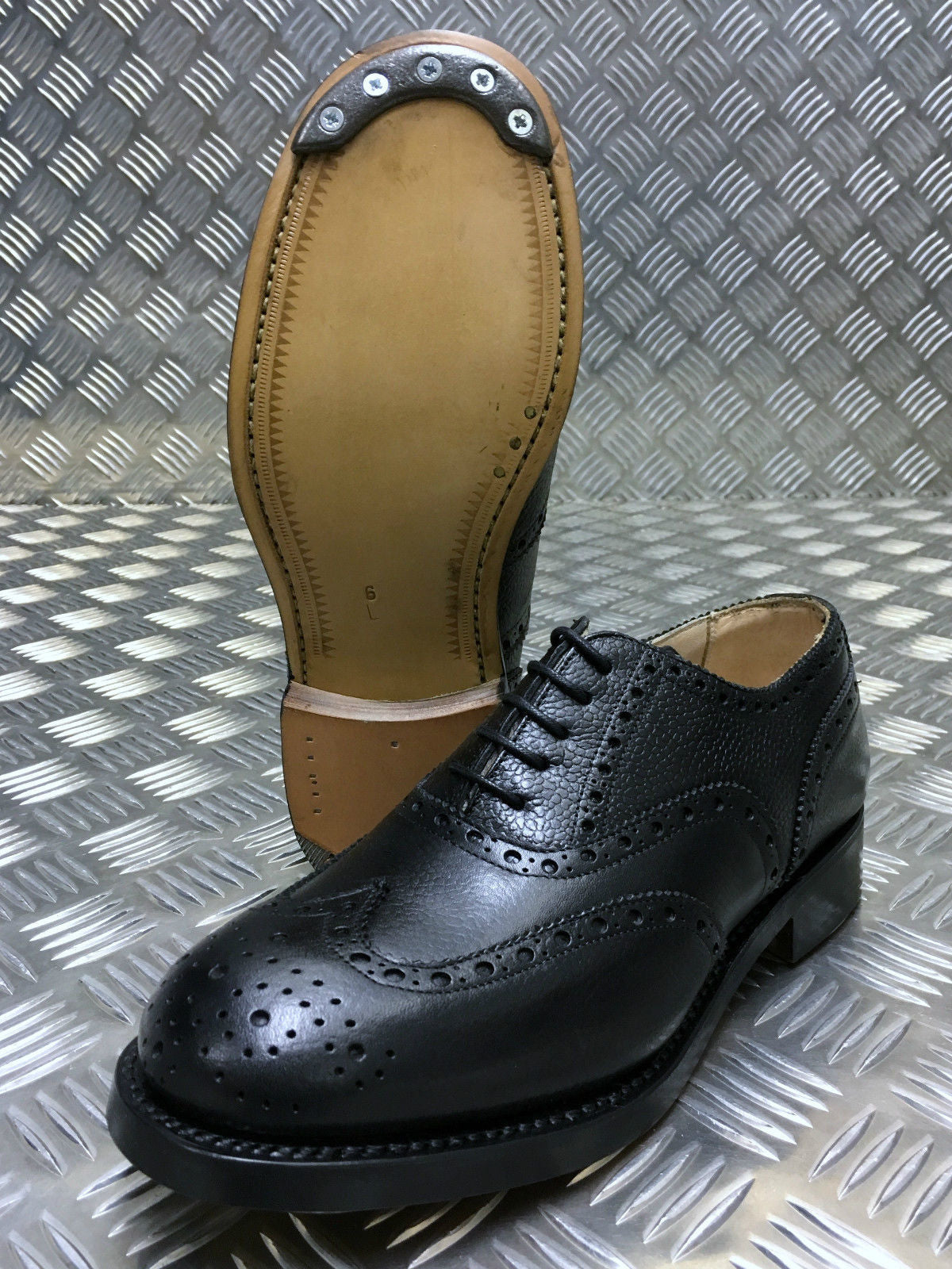 British Highland Brogues Highland & Pipers Service Dress Shoes Brogues Blakeys