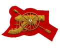 Mess Kit Badge R A Artillery British Army Red Felt Hand Embroidered Arm Patch
