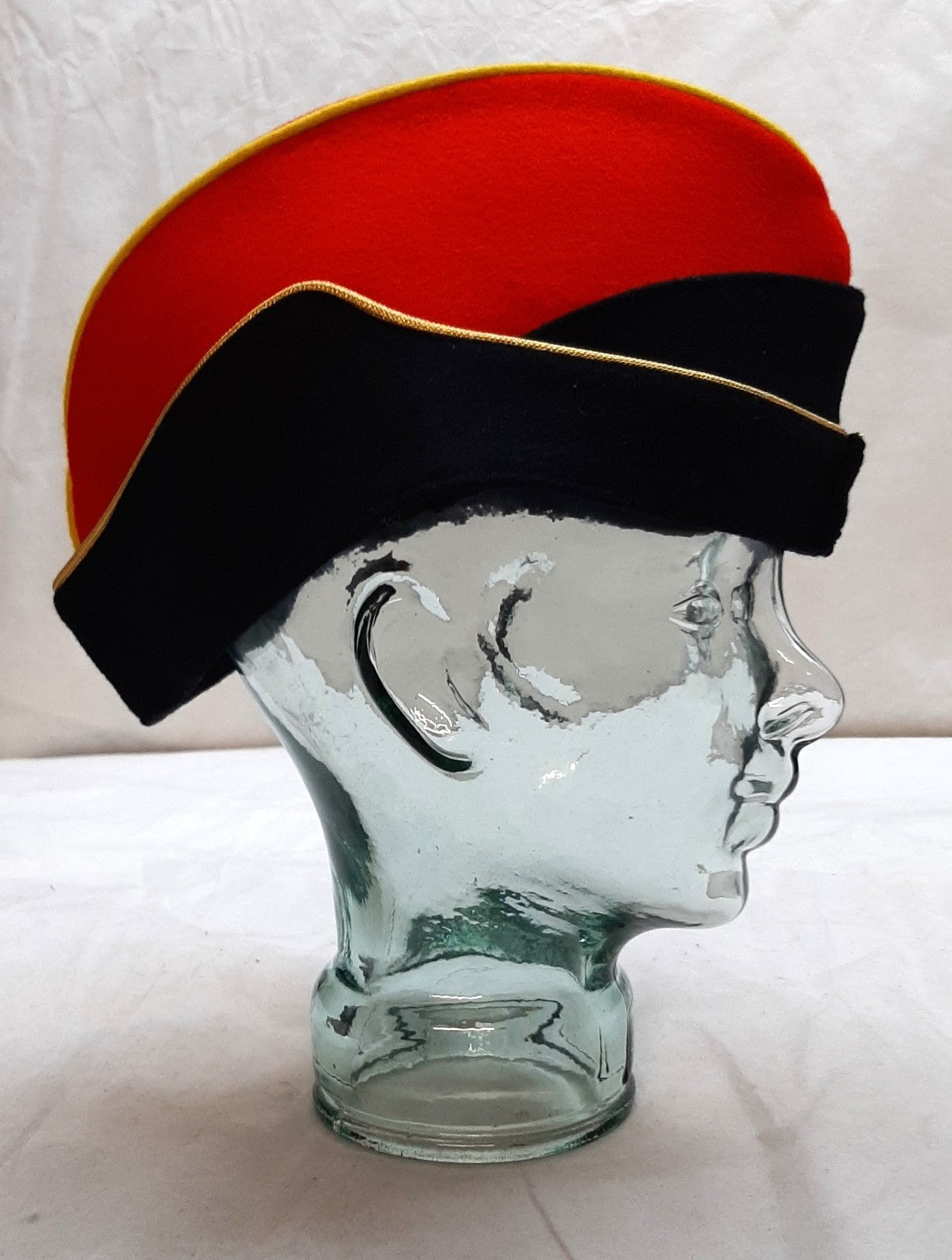 R.A Side Cap British Royal Artillery Officers Forage Hat G.D Golding Size 58cm