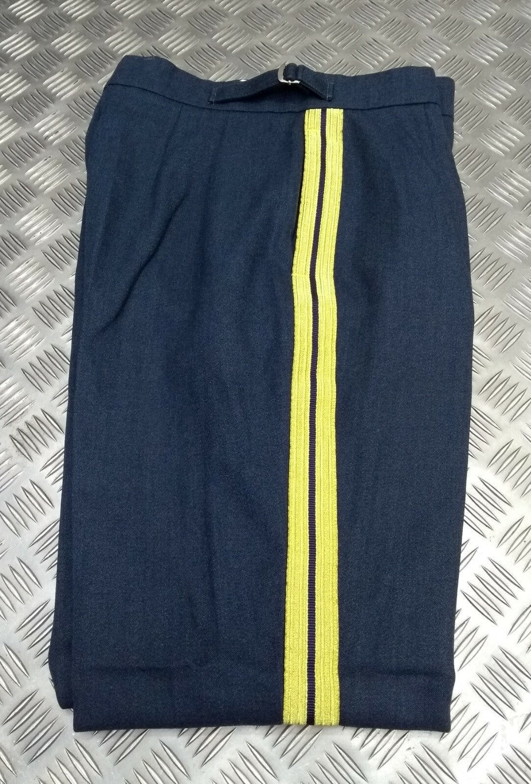 Bands Slacks RAF Royal Air Force Blue Grey with Stripes Musician & Bandmasters No9 W31"
