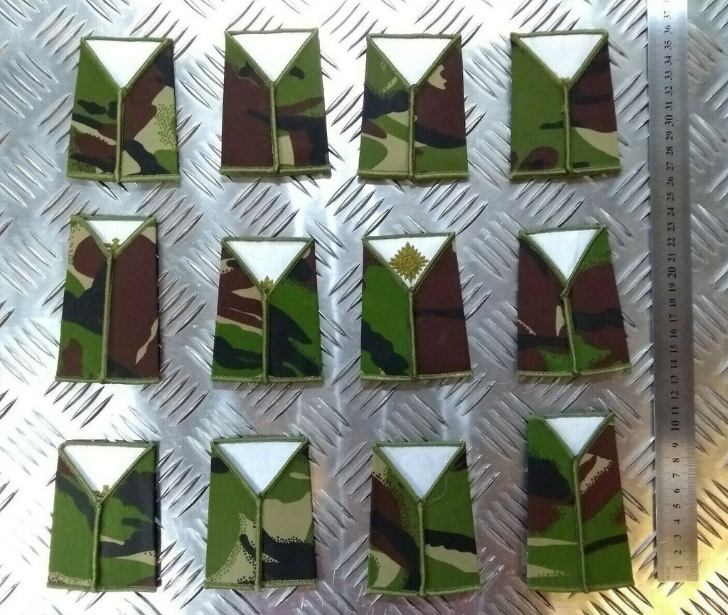 Woodland DPM Camo Rank Slides - NEW