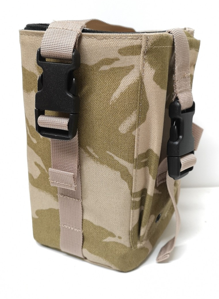 British Army Desert DPM Camo UK PRC 354 Radio Cover Carrier
