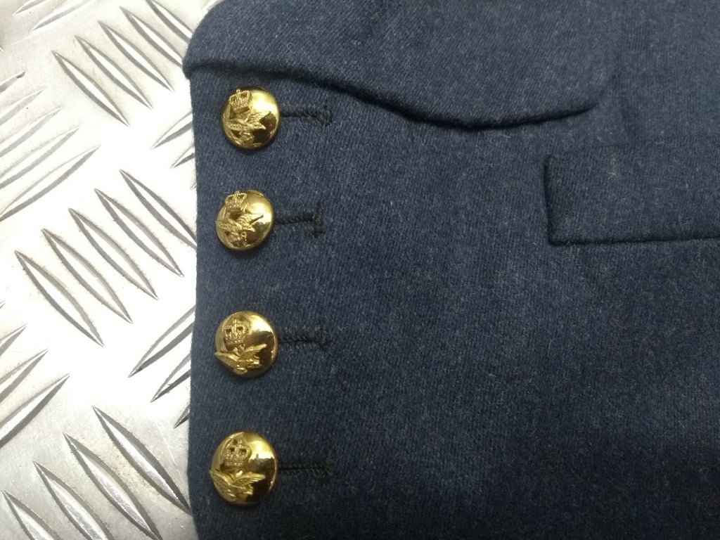 RAF Royal Air Force Vintage Mess Dress Waistcoat Airforce Blue Grey Colour