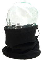 Snood Cap Comforter Thermal Neck Warmer Head Scarf Stealth Black Face Mask NEW