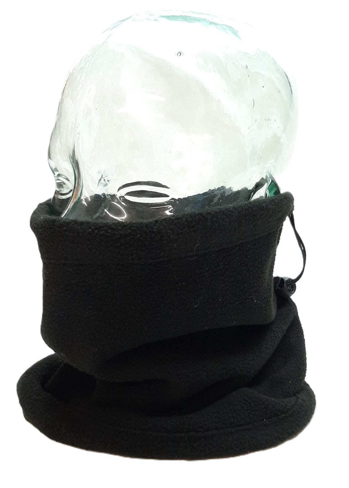 Snood Cap Comforter Thermal Neck Warmer Head Scarf Stealth Black Face Mask NEW