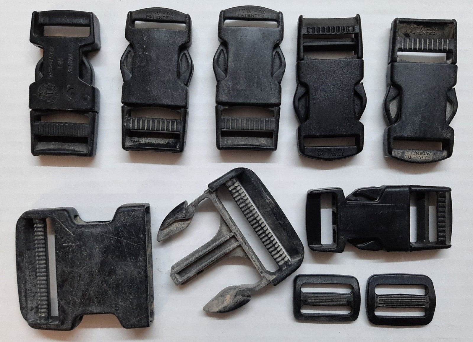Webbing Q/R Buckle British Army Soldier 95/2000+ Quick Release Fasteners X 7