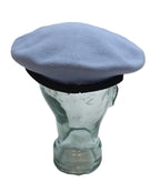 AAC Blue Beret Goldings Army Pattern Wool / Silky Lining & Petersham Trim 62cm