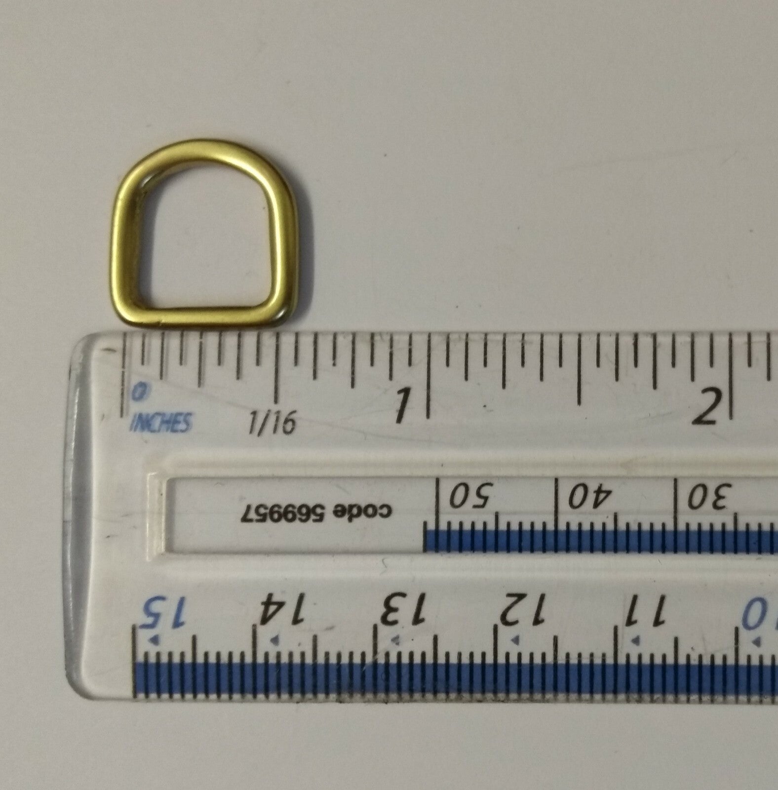 Brass D Rings British Issue Small 16mm For Accessories X10 STD261