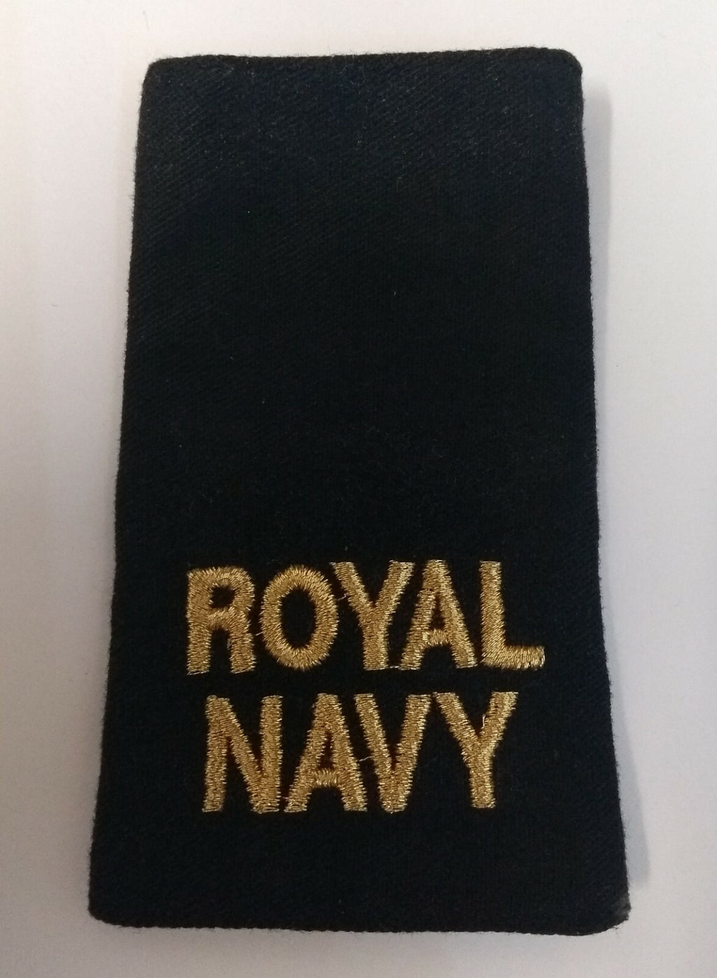 Genuine British Royal Navy Issue "Able Rate" RN black Rank Slide Epaulette