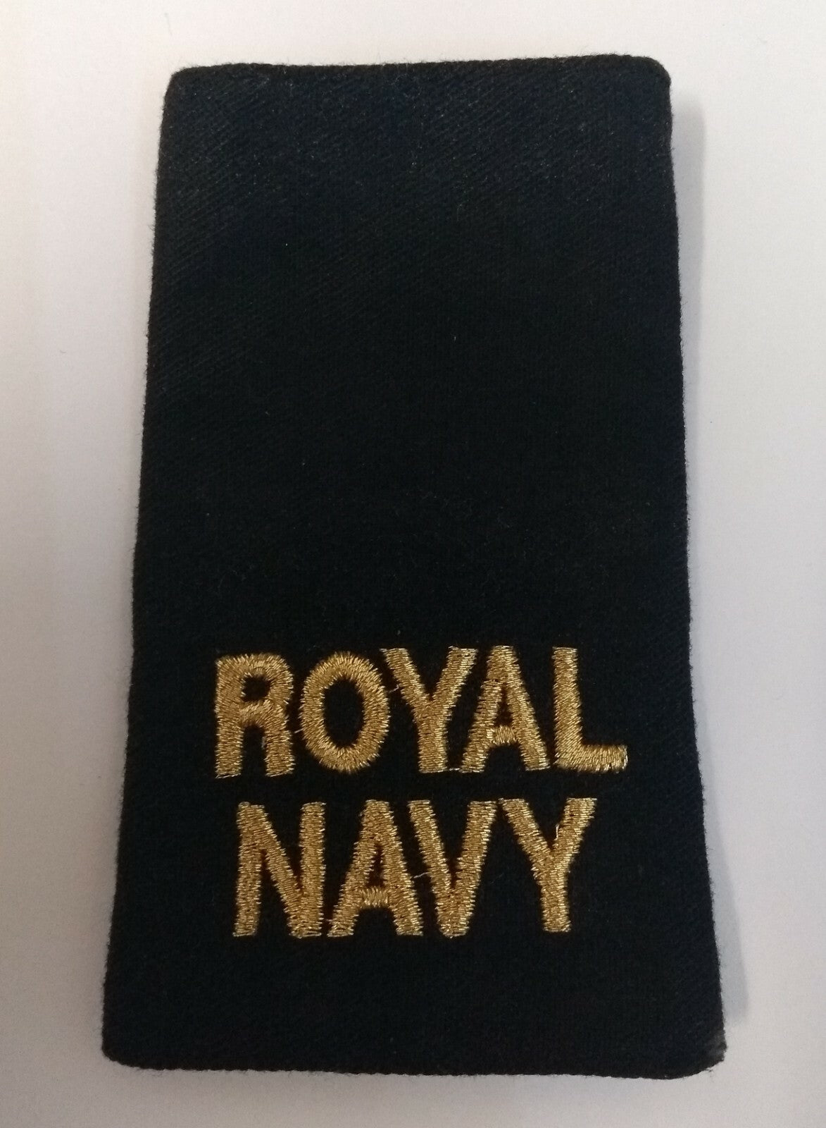 Genuine British Royal Navy Issue "Able Rate" RN black Rank Slide Epaulette