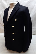 No1B Barathea Jacket RN Womans Royal British Naval Style Navy Size 88cm Reg