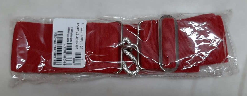 British Army PTI Physical Training Instructor & Gymnast Red S Snake Belt - NEW