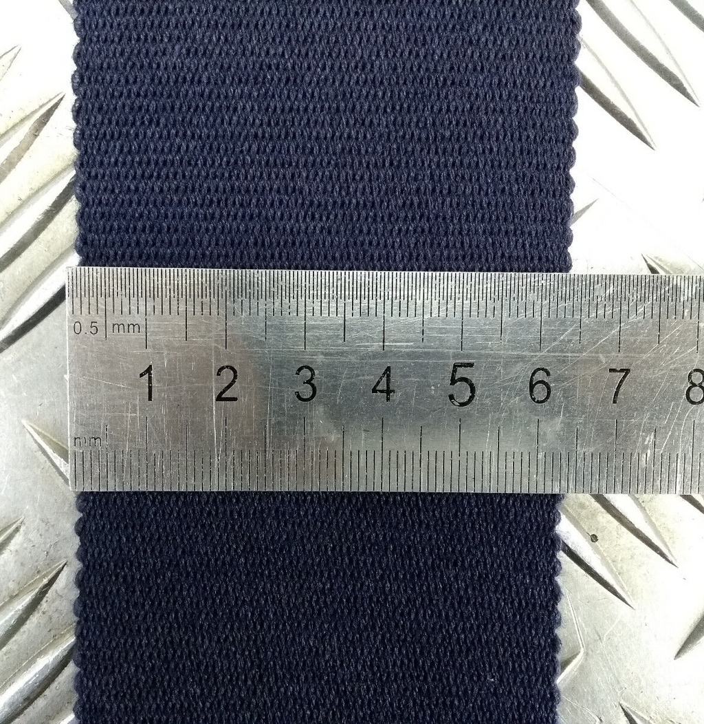 Belting Navy Blue 64mm Stable Belt Material British 44" Length Naval