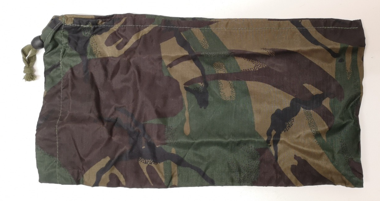 DPM Woodland Camo Basha Basher Shelter Sheet Bag British Military