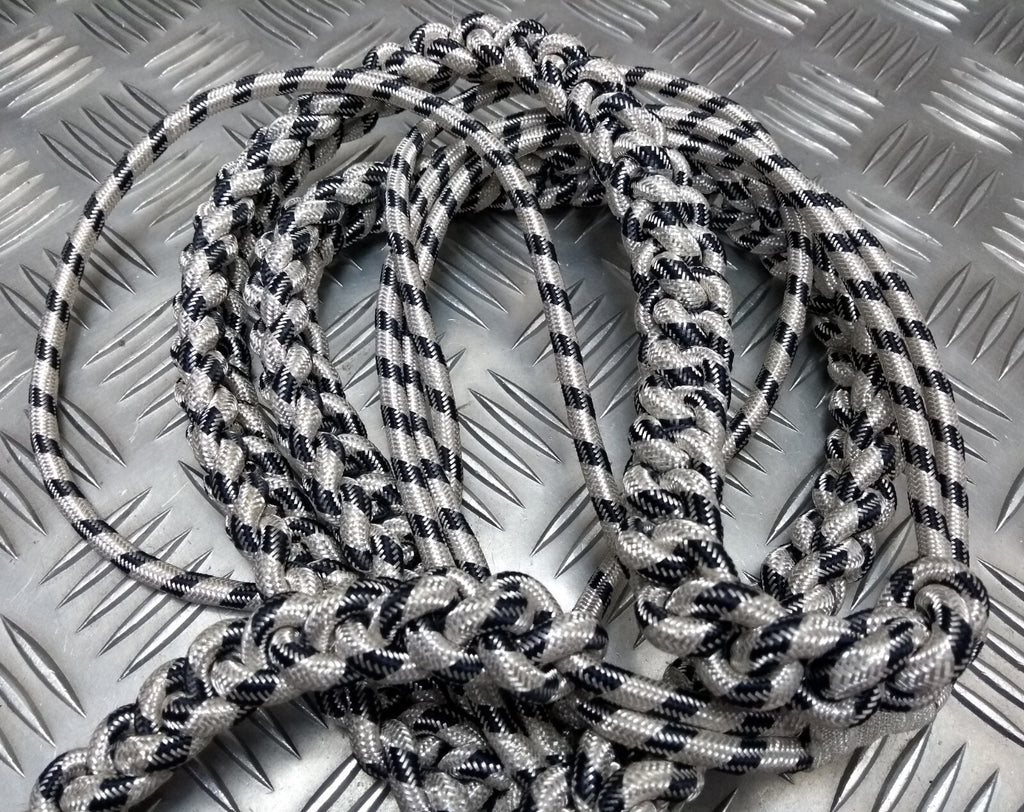 Silver Aiguillette Issue Senior Officer Black Fleck Ceremonial UK Made