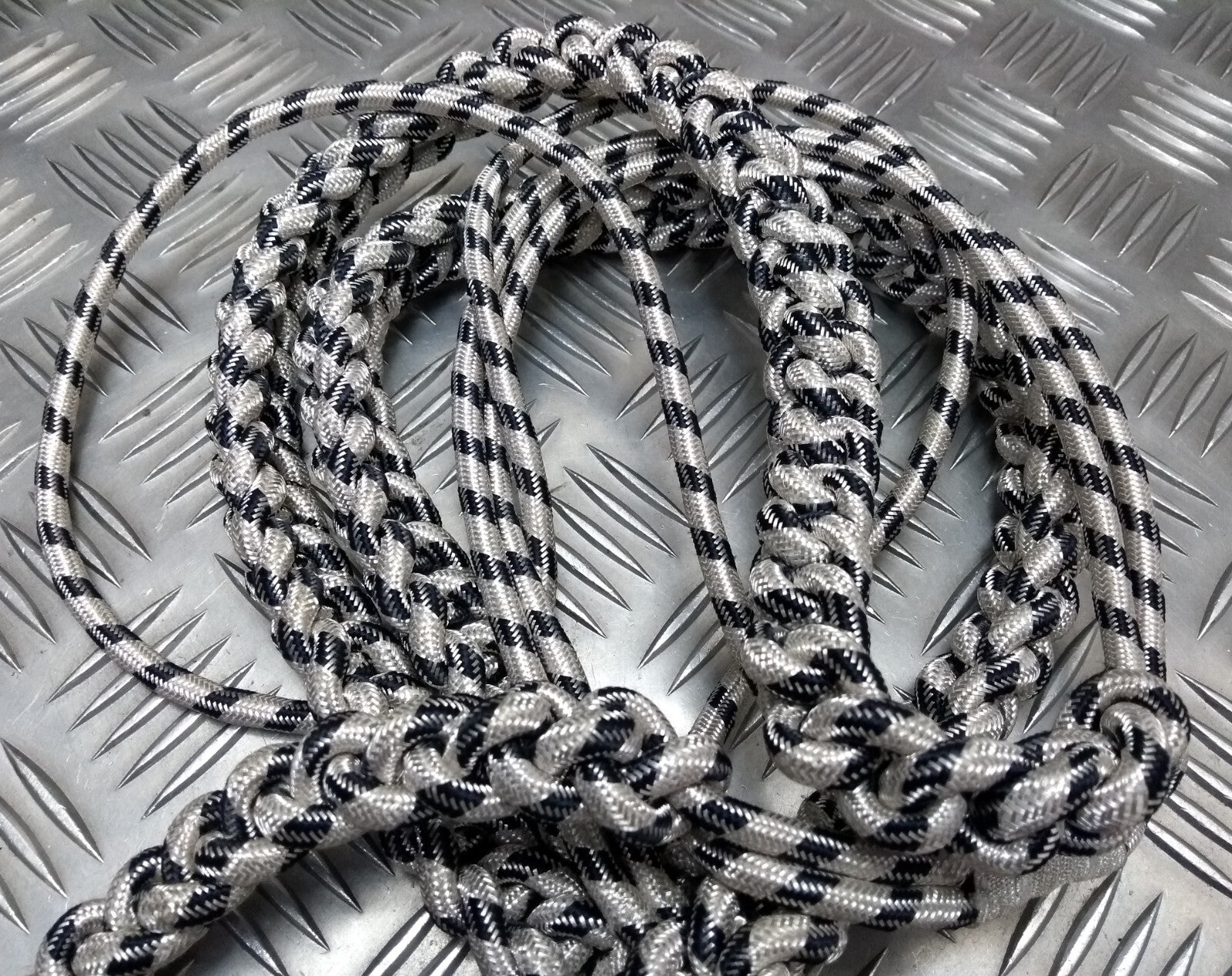 Silver Aiguillette Issue Senior Officer Black Fleck Ceremonial UK Made