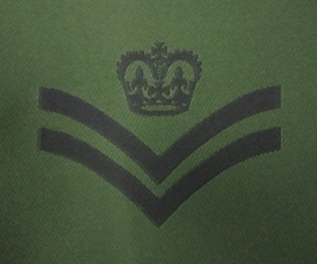 Rank Badges Army Green / Desert OD / DS Subdued Assorted Ranks 1 Pair