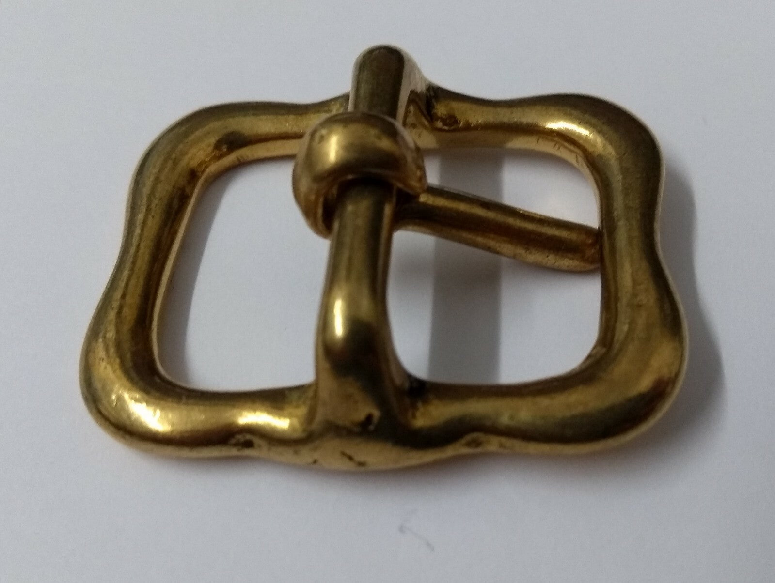 Genuine British Army Horse Guards & H Cav Brass 7/8" Bridle Crown Buckle New