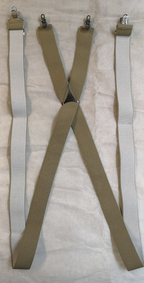 Various Clip-On / Button Elastic Braces / Suspenders Adjustable
