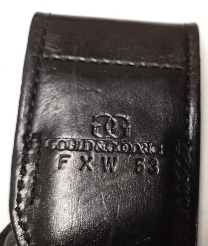 Gould & Goodrich Black Leather Holster Right Hand FXW 53