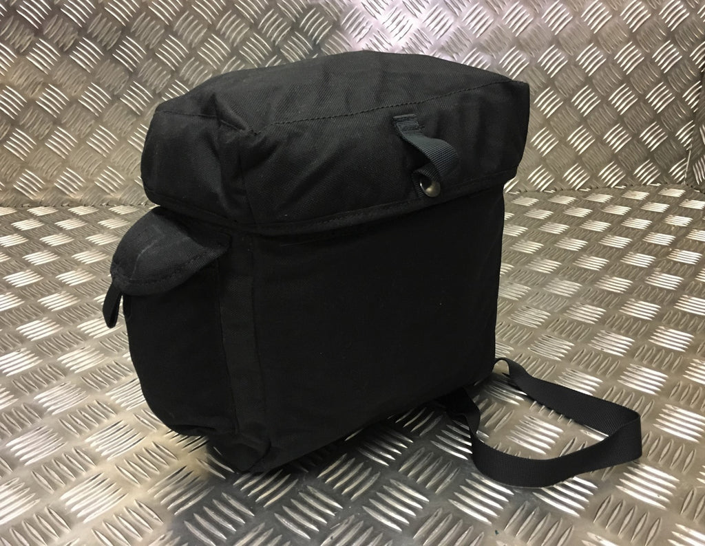 Genuine British Army S10 S6 Gas Mask Bag Black Haversack Respirator PLCE NEW