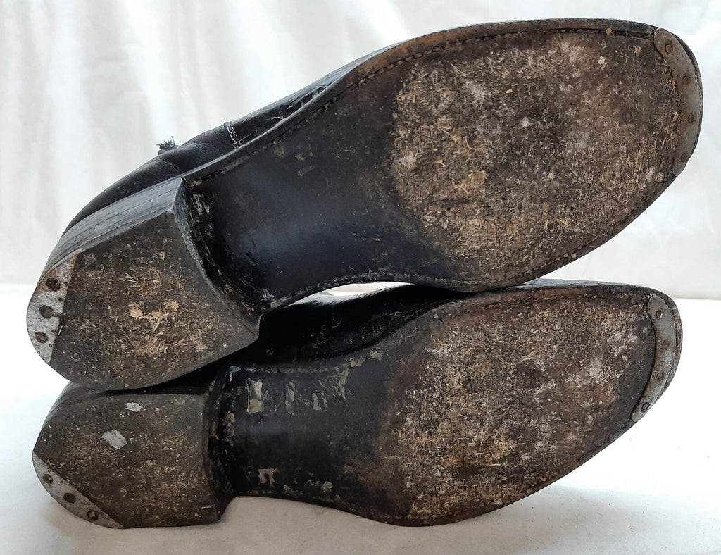 HCav Chelsea Boots British Army Cavalry Uniform With Spur Housing Size 8L