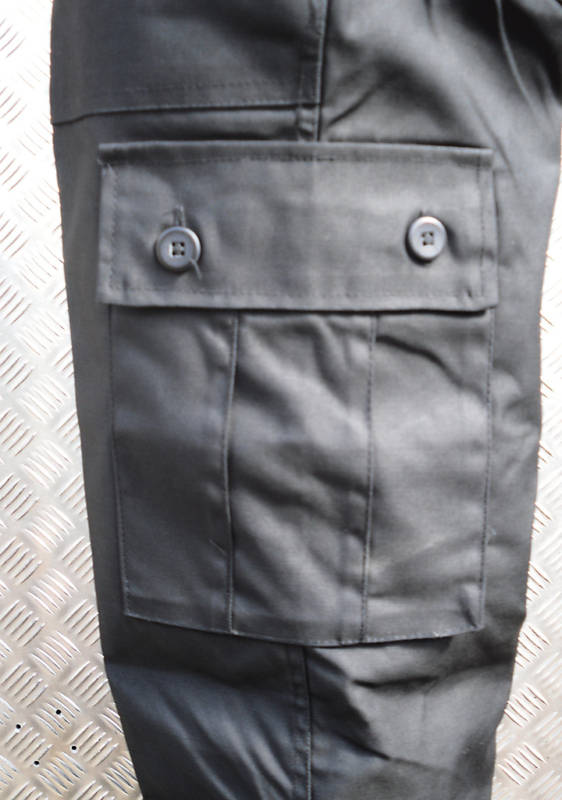 Midnight Blue Camo Military Style Combat Cargo Trousers - 36"-40" - NEW