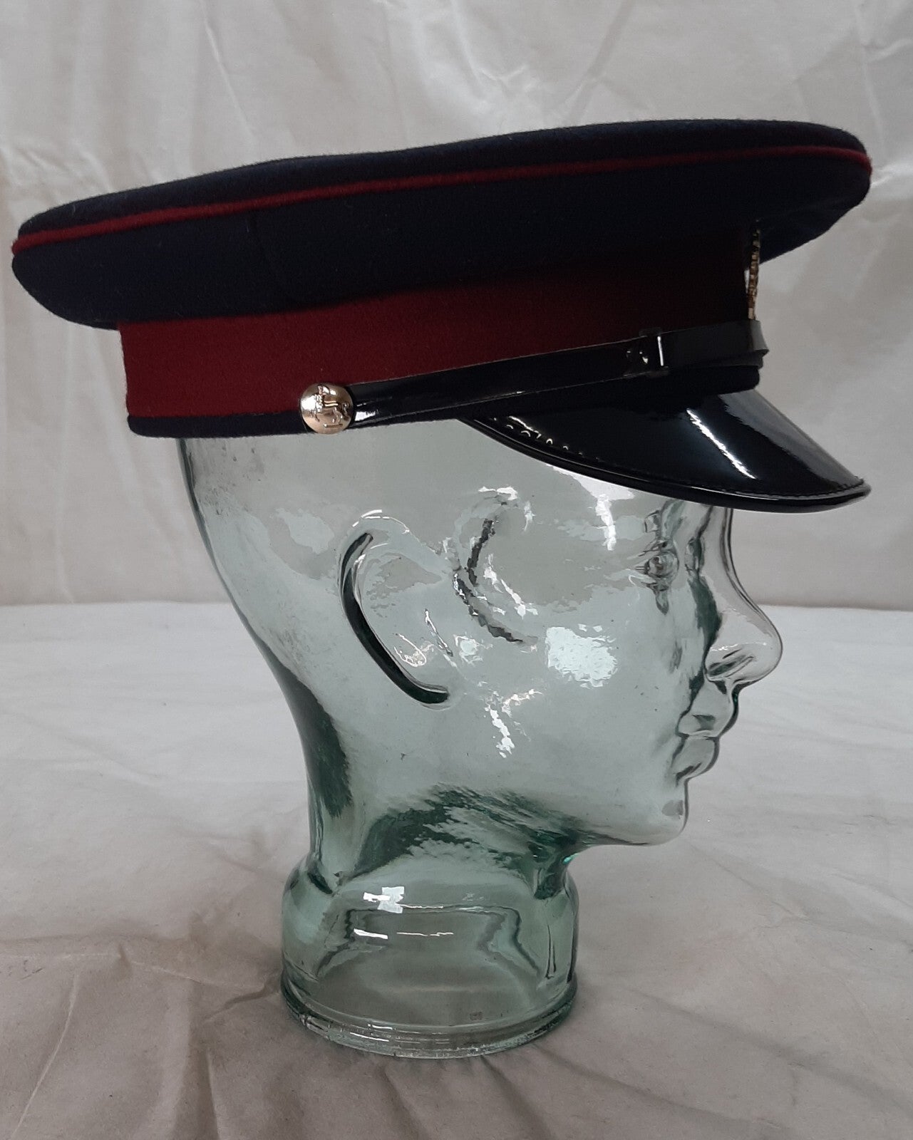 No1 Dress Hat British Army RAVC Pattern Full Insignia Buttons & Chinstrap 56cm