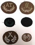 Various Oval Qualification Patches British set of 6