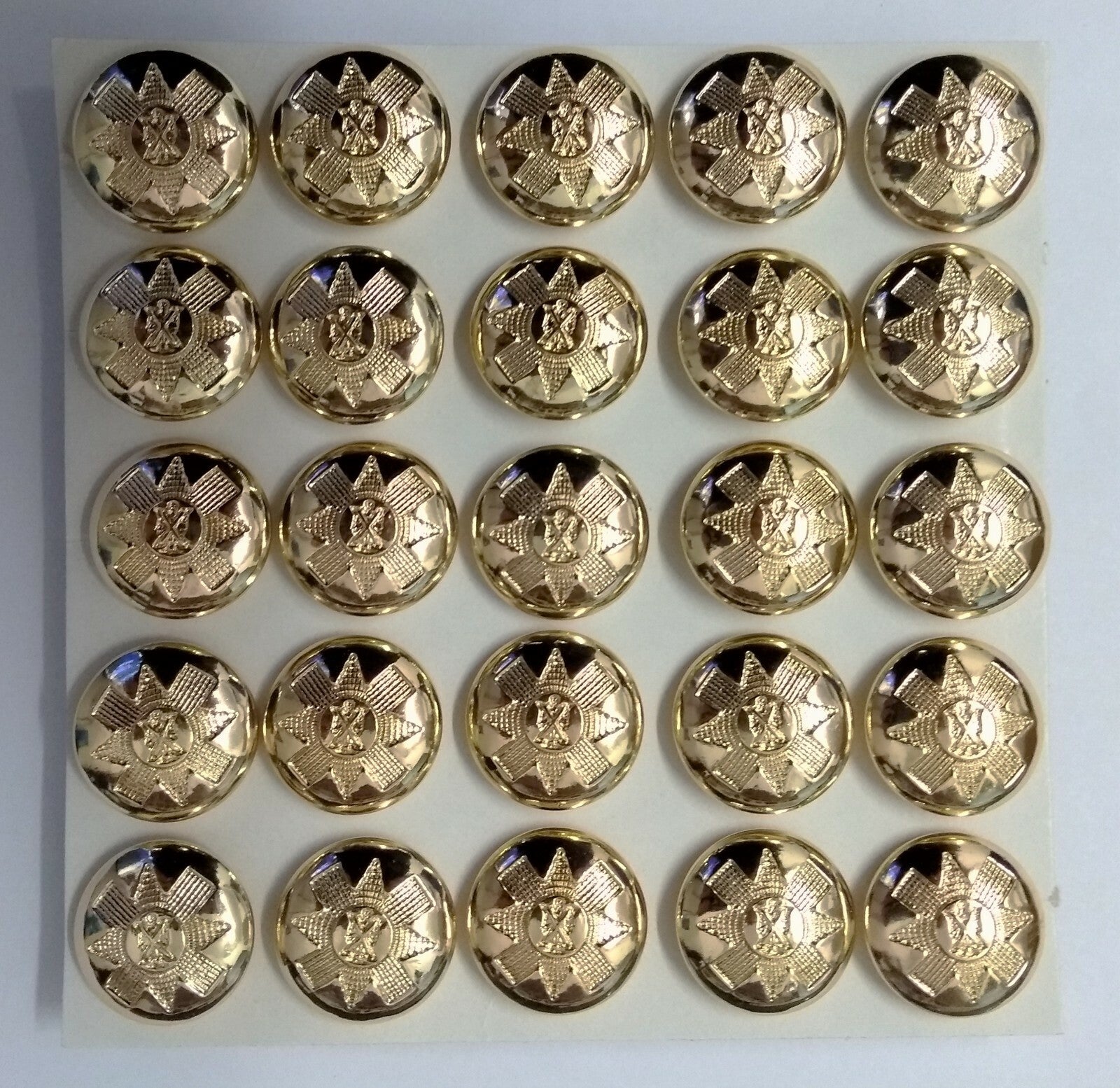 The Black Watch (Royal Highland Regiment) Dress Buttons 40L x25 NEW