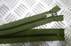 Genuine British YKK 68" Closed End Green Zip / Zipper Heavy Duty