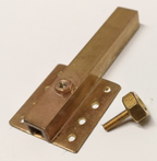 Brass Plume Receiving / Securing Box